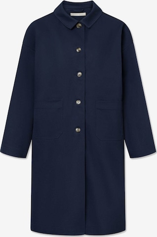 STUDIO FEDER Tussenmantel 'Felix' in Blauw: voorkant