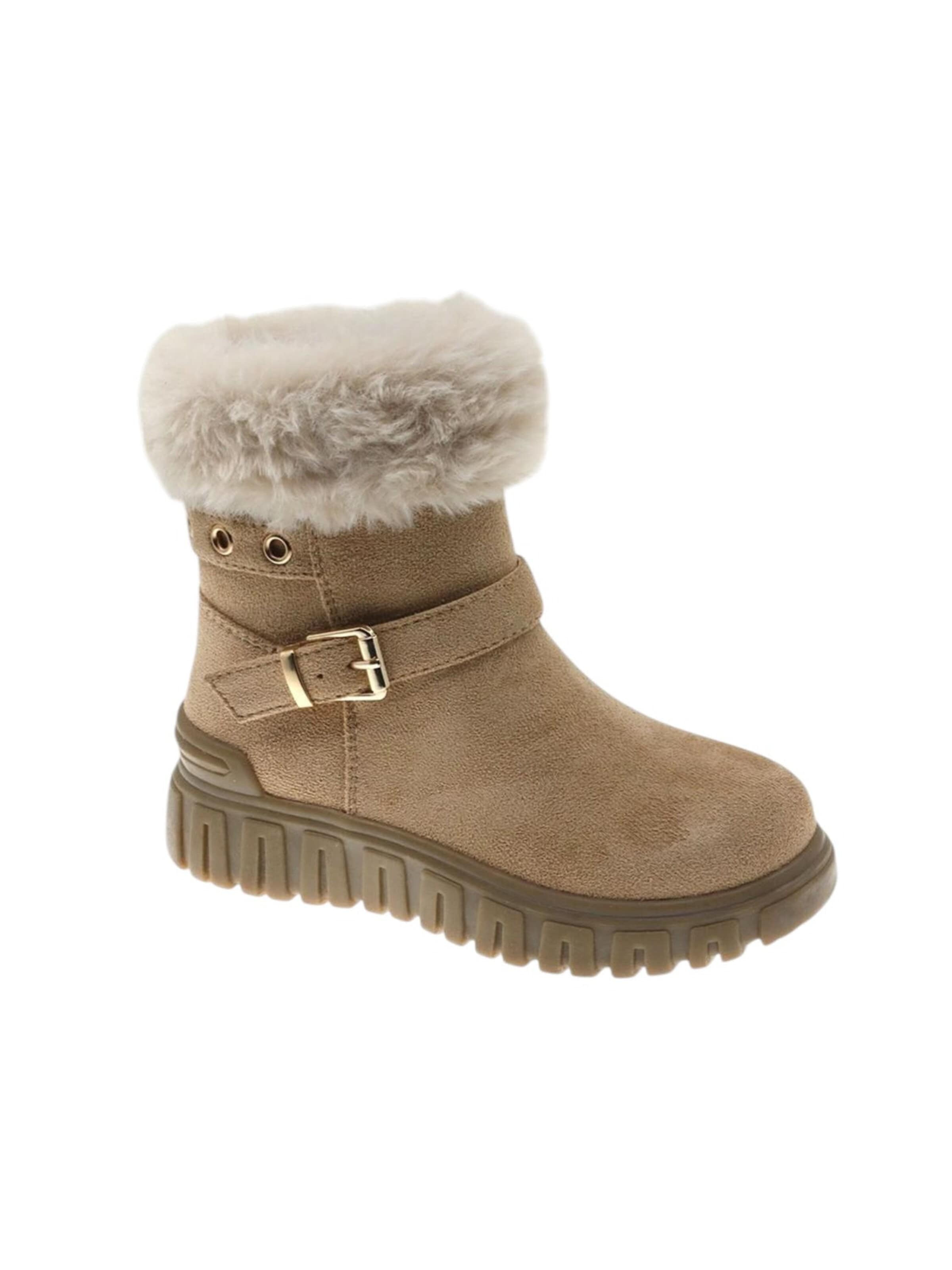 Beppi Bottes en 27 en camel, Vue avec produit