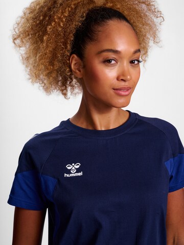 Hummel Shirt  'TRAVEL' in Blau