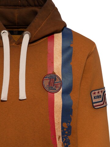 King Kerosin Sweatshirt in Brown
