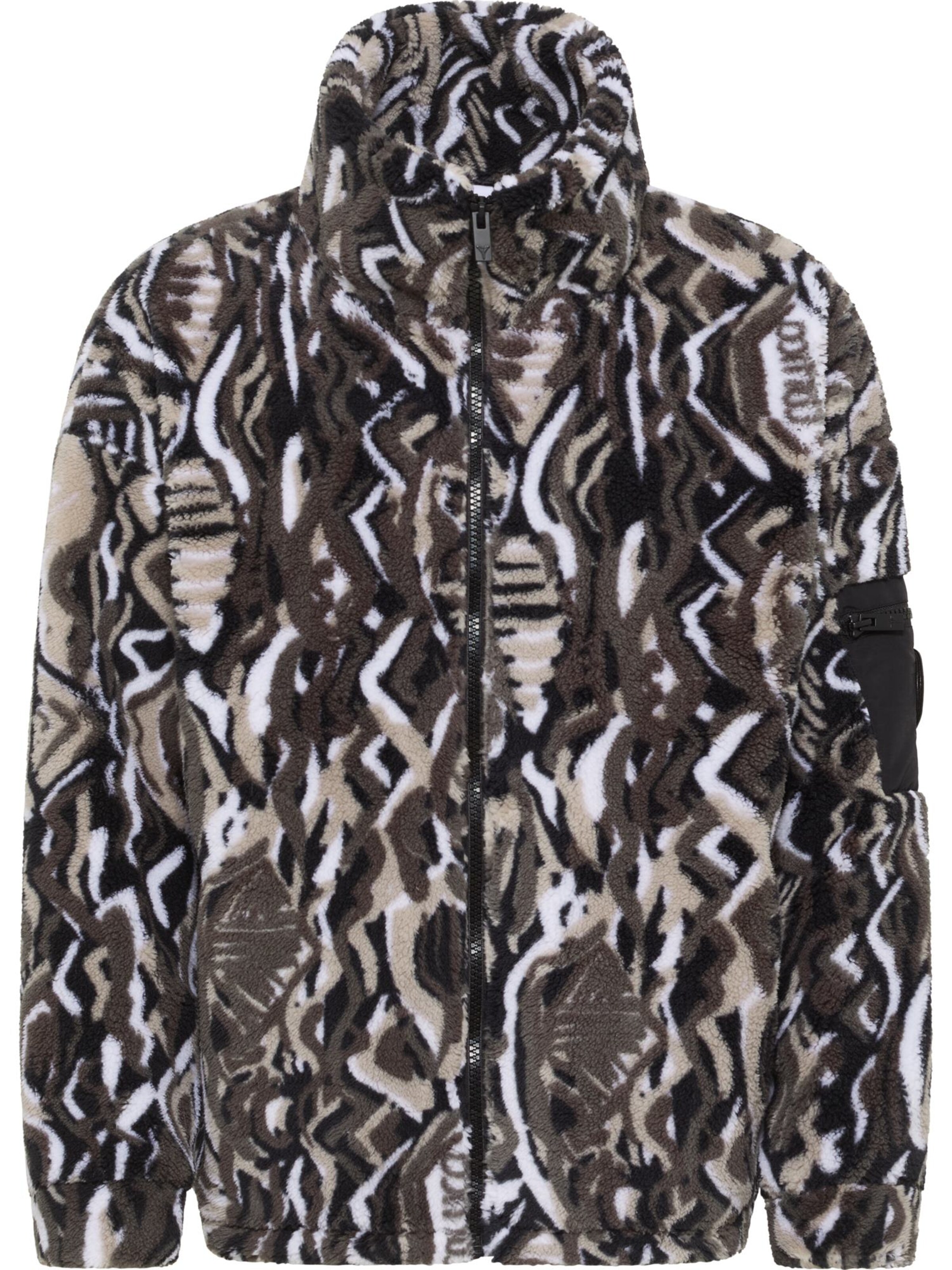 Carlo Colucci Tussenjas 'Dispoto' in Zwart: voorkant