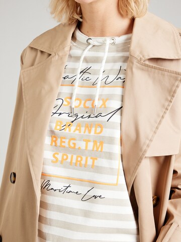 Soccx Sweatshirt in Beige