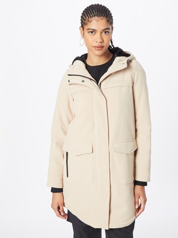 Parka di mezza stagione 'Maastricht' di ONLY in beige: frontale