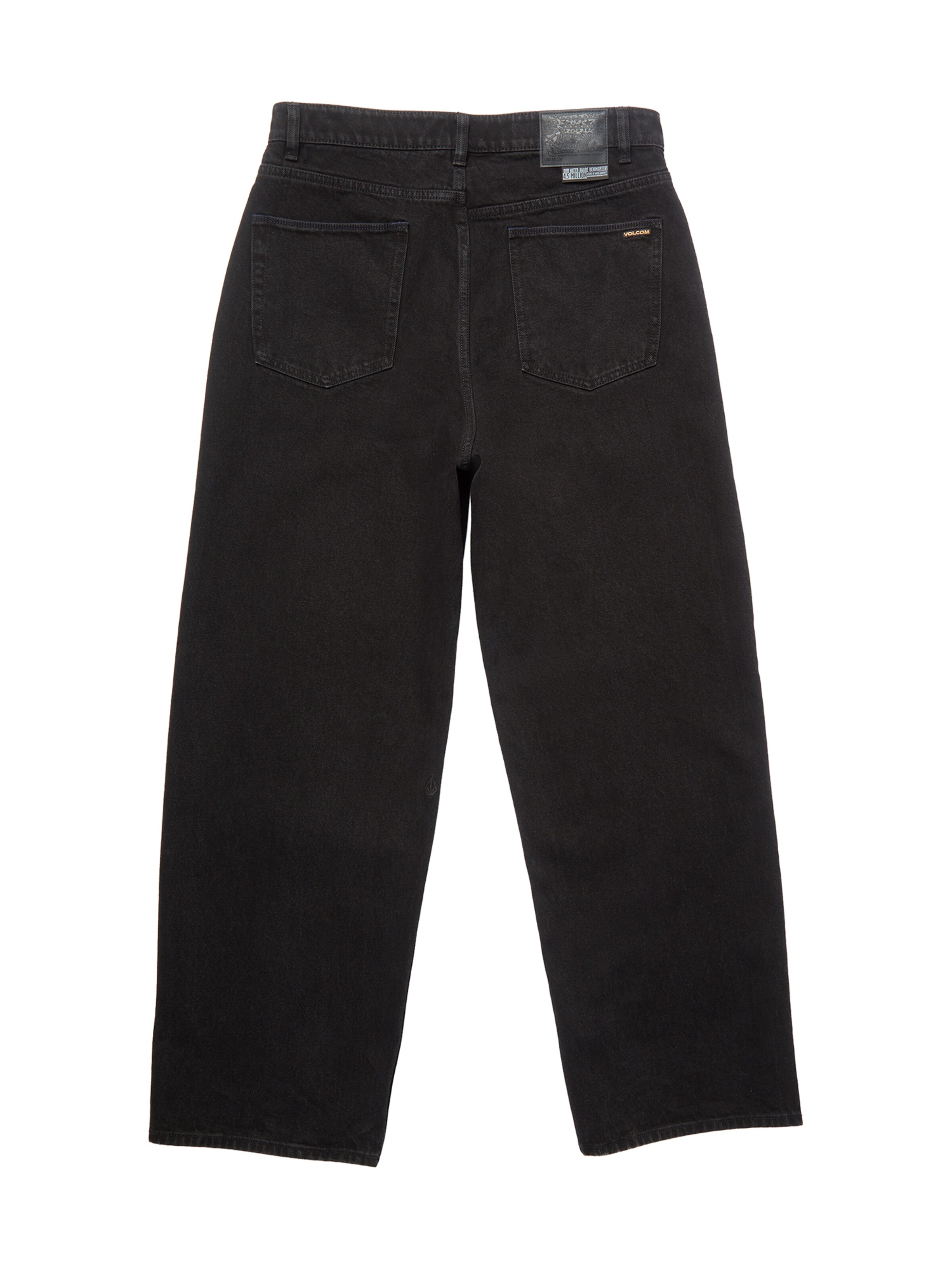 Volcom Wide leg Jeans 'Chillow' in Black