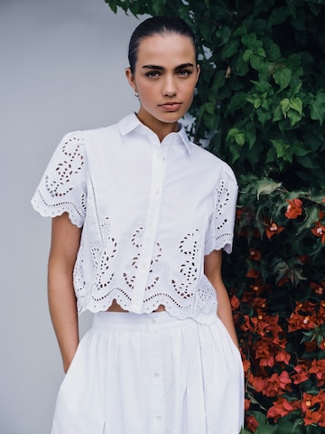Next Blouse in White: front
