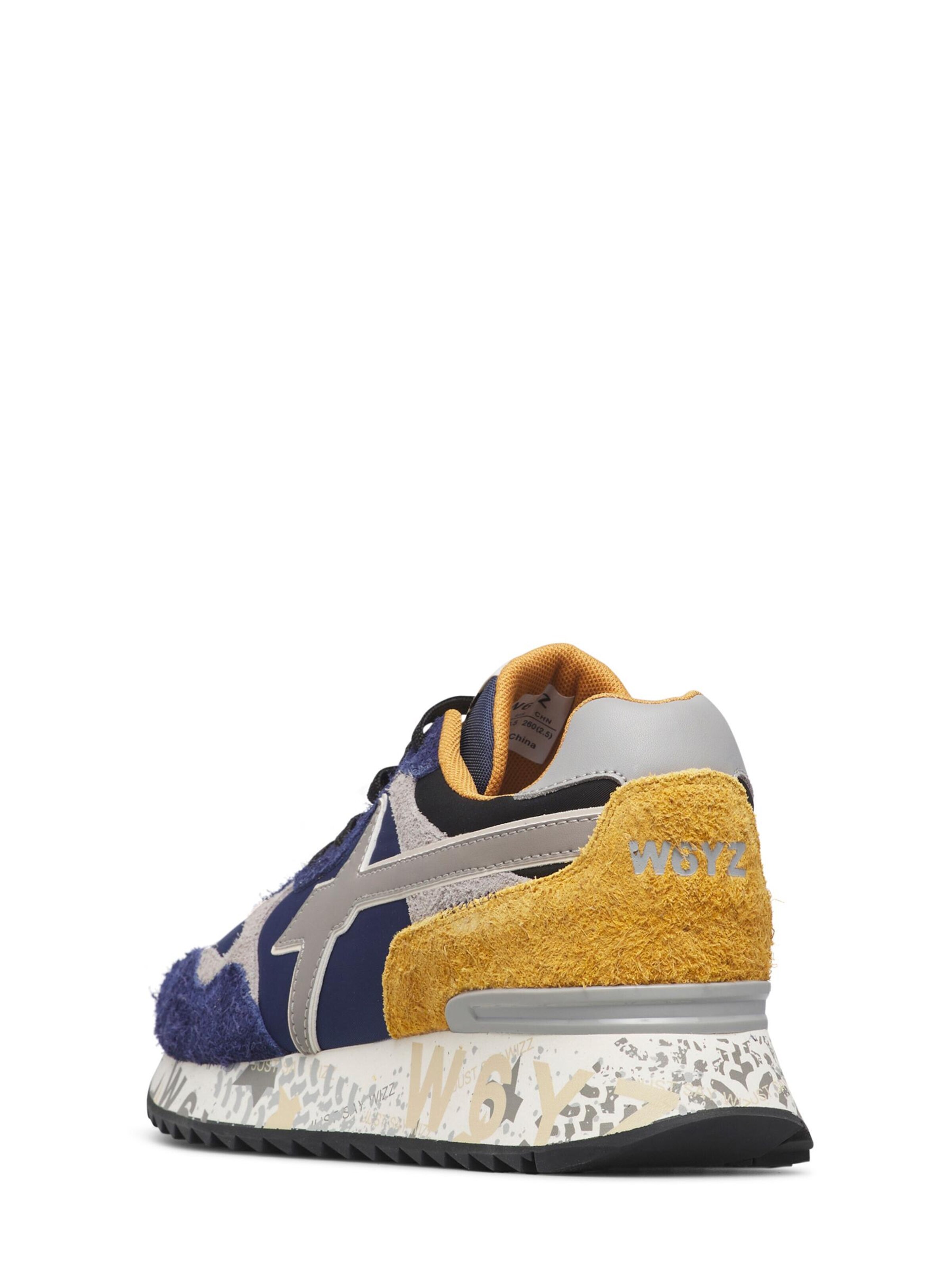 Baskets basses 'YAK-M.' W6YZ en bleu