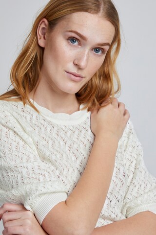 b.young Strickpullover in Beige