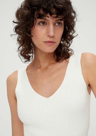 Tops en tricot s.Oliver en blanc