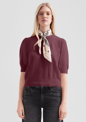 QS Sweater in Red: front