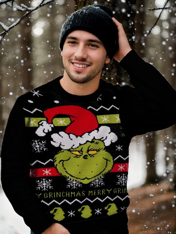 The Grinch Sweater 'Weihnachtspullover' in Black
