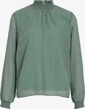 VILA - Blusa en verde: frente