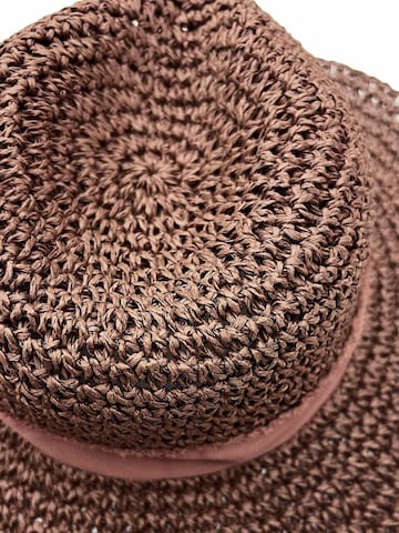 Amichi - Sombrero 'Sombrero para mujer Alania de fibras naturales' en marrón
