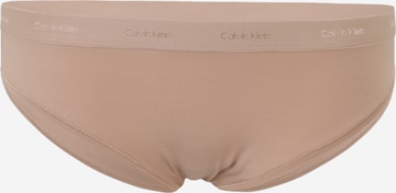 Calvin Klein Underwear Plus Σλιπ σε μπεζ: μπροστά