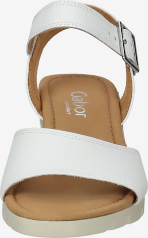 GABOR Sandals in White