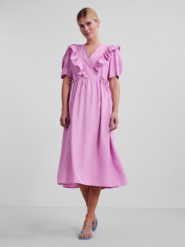 Y.A.S Shirt Dress 'Orima' in Pink