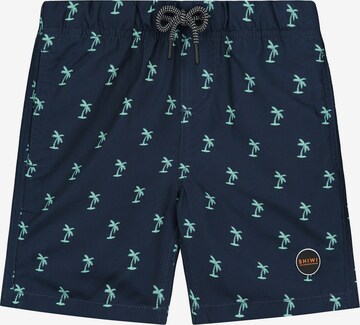 Shiwi Board Shorts in Blue: front