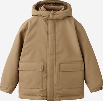 MANGO KIDS Talvitakki 'GUILLE' värissä ruskea: etupuoli