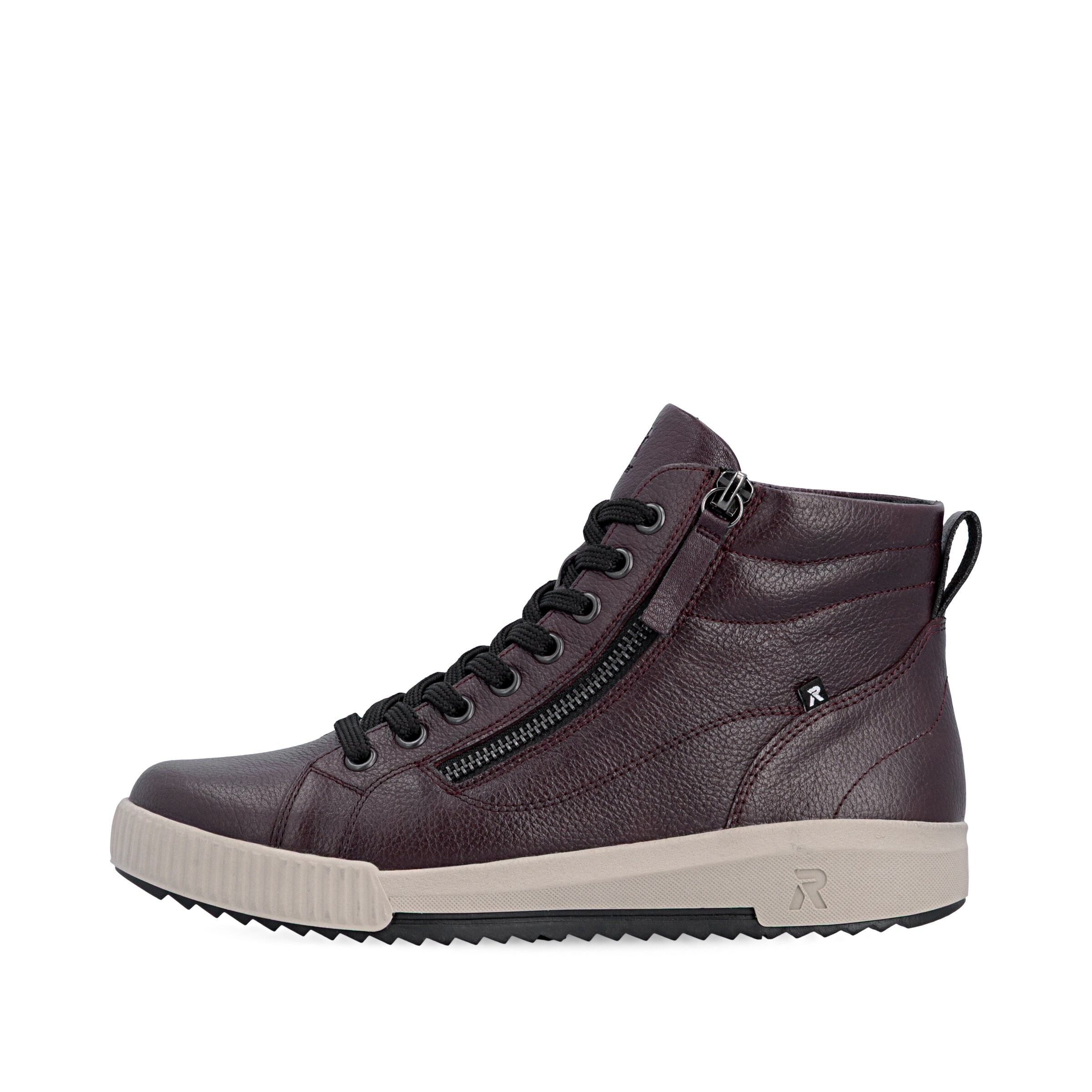 Bottines Rieker en rouge