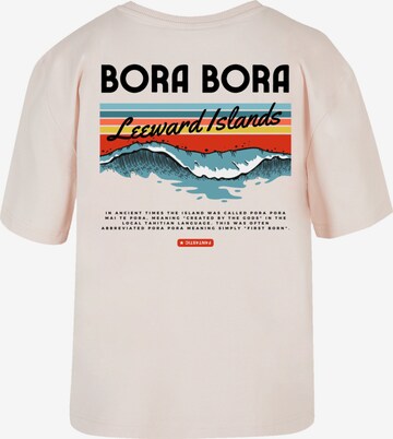 F4NT4STIC Shirt 'Bora Bora Leewards Island' in Pink