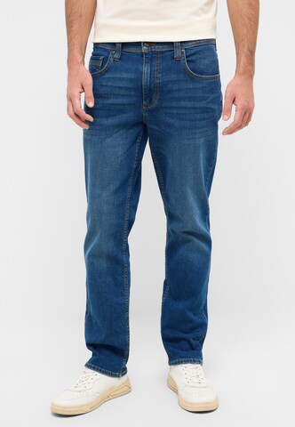 MUSTANG Loosefit Hose 'Washington' in Blau: Vorderseite