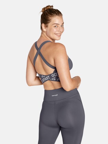 OCEANSAPART Bustier Sports-BH 'Beauty' i grå