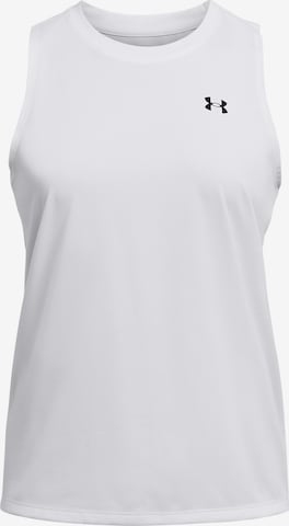 UNDER ARMOUR Sporttop in Wit: voorkant
