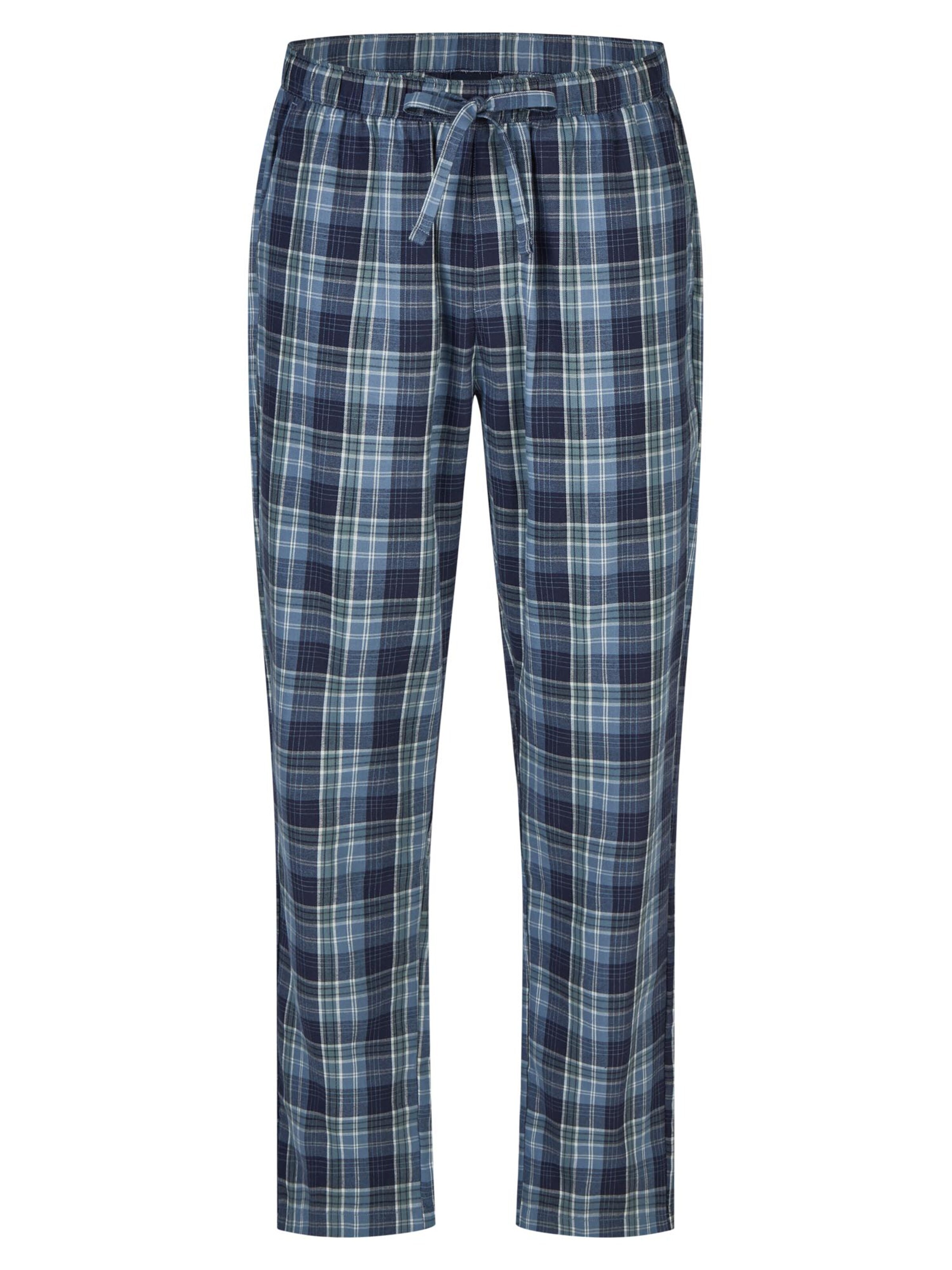 Ammann Pajama Pants 'Mix & Match' in Blue: front