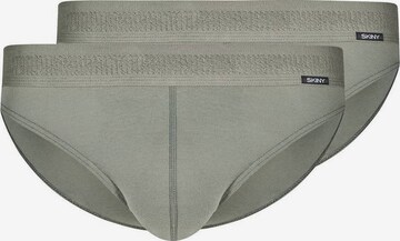 Slip Skiny en gris : devant