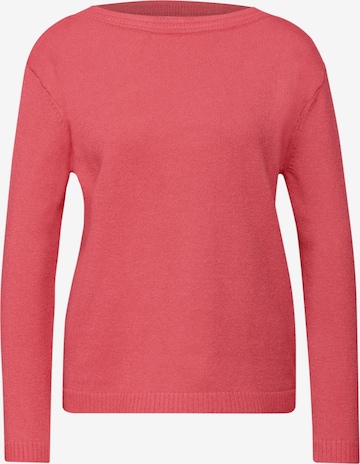 STREET ONE Pullover in Pink: Vorderseite