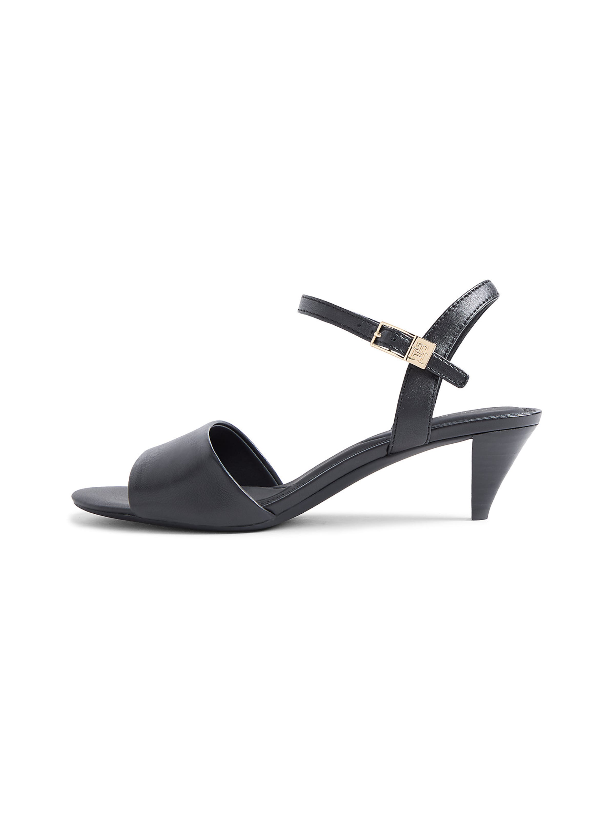 TOMMY HILFIGER Sandal in Black: front
