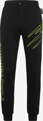 Plein Sport - Pantalón en negro: frente