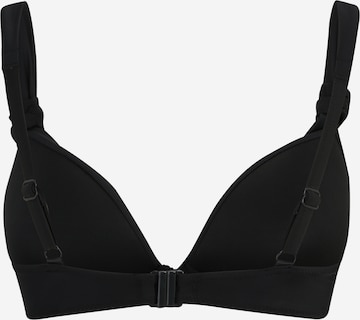 Hunkemöller T-Shirt Bikini zgornji del 'Luxe' | črna barva