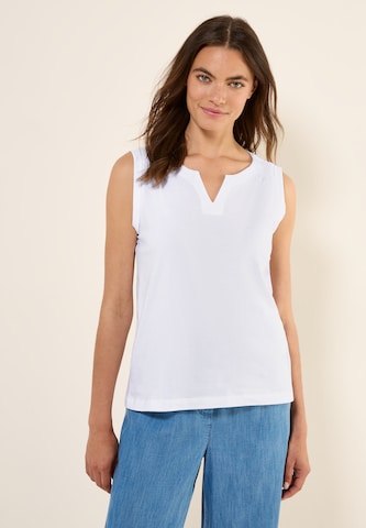 CECIL Top in White: front