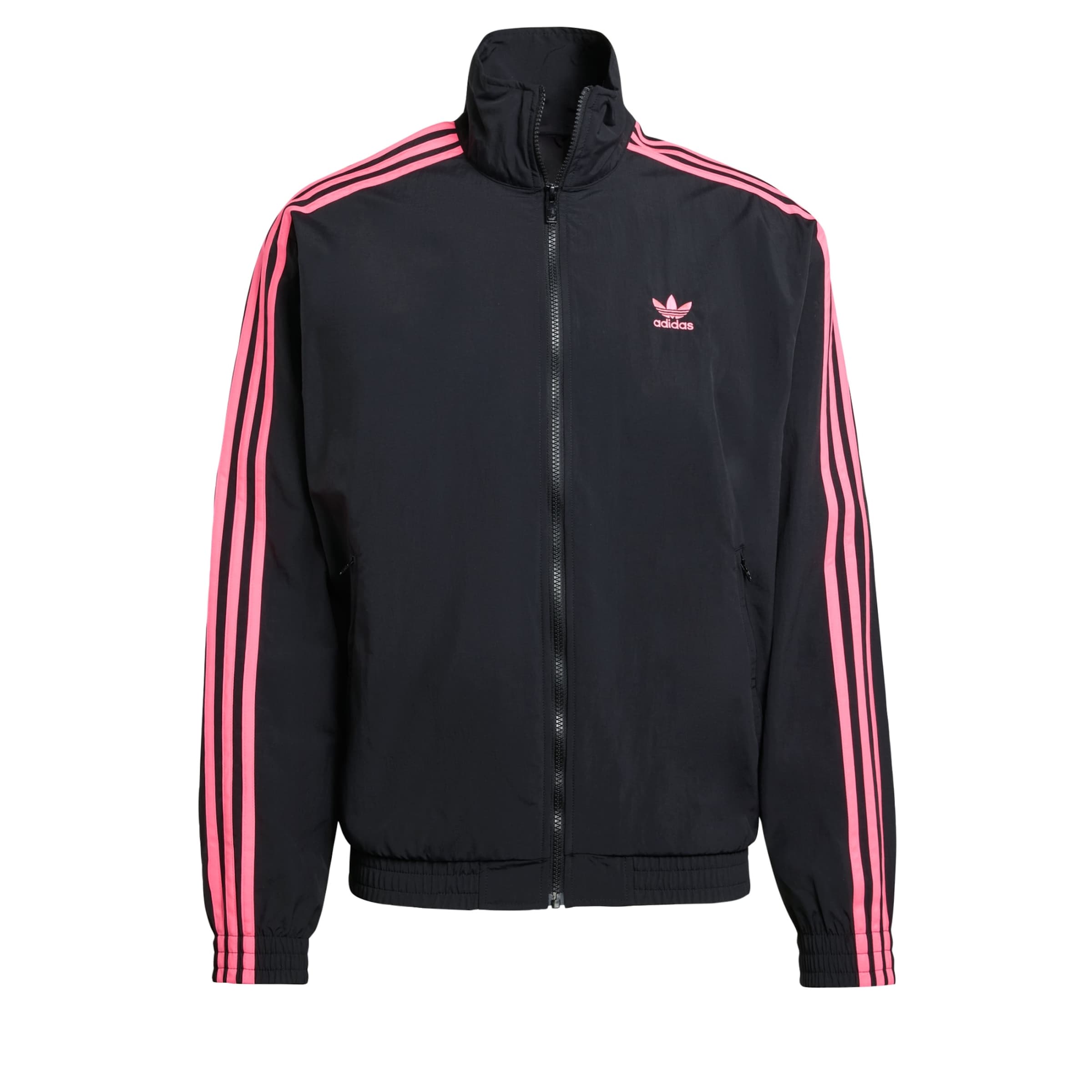 ADIDAS ORIGINALS - Chaqueta de entretiempo 'Firebird' en negro: frente
