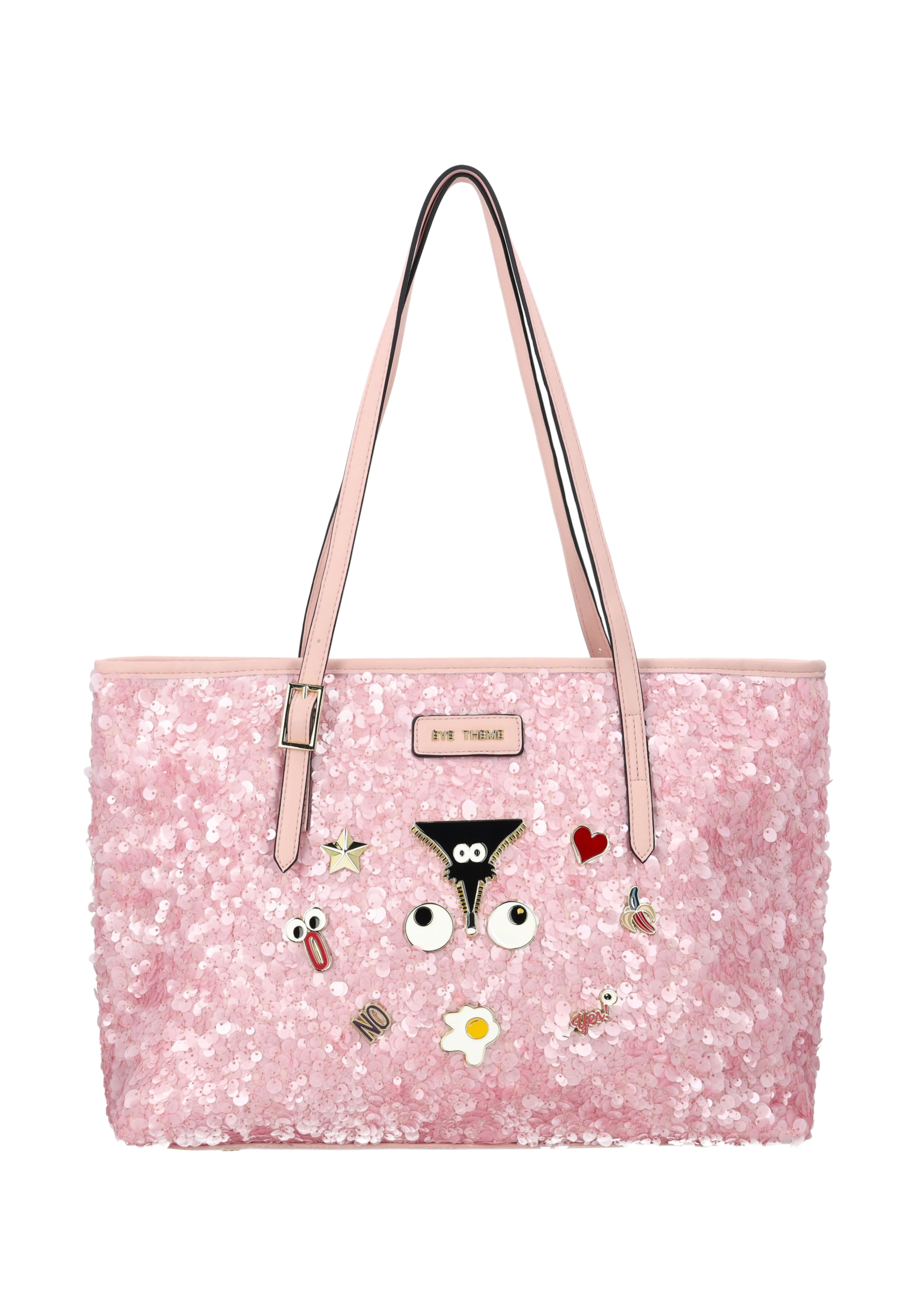 MYMO - Shopper 'EYETHEME' em rosa