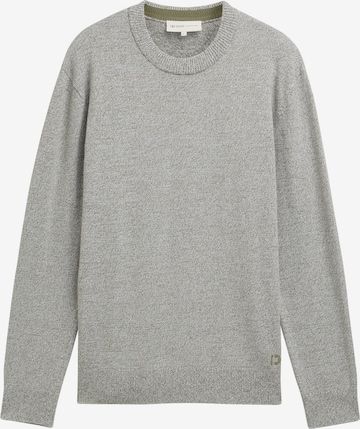 Pull-over TOM TAILOR DENIM en vert : devant