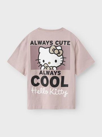 T-Shirt 'Hello Kitty' NAME IT en violet