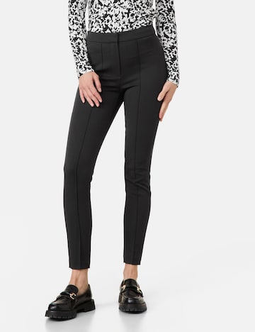 TAIFUN Slimfit Hose in Schwarz: Vorderseite