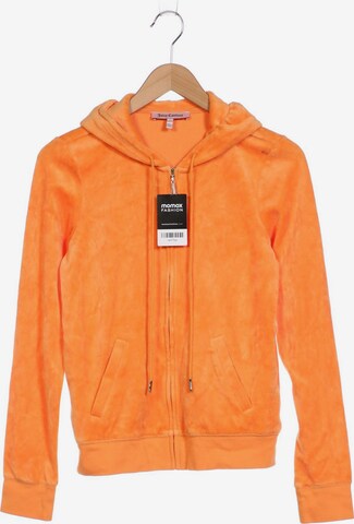 Juicy Couture Sweatshirt & Zip-Up Hoodie in XL in Orange: front