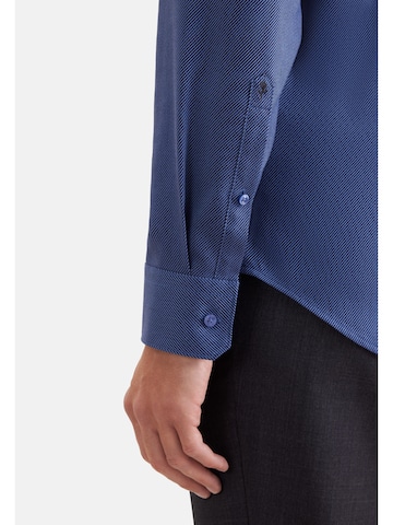 Coupe slim Chemise business SEIDENSTICKER en bleu