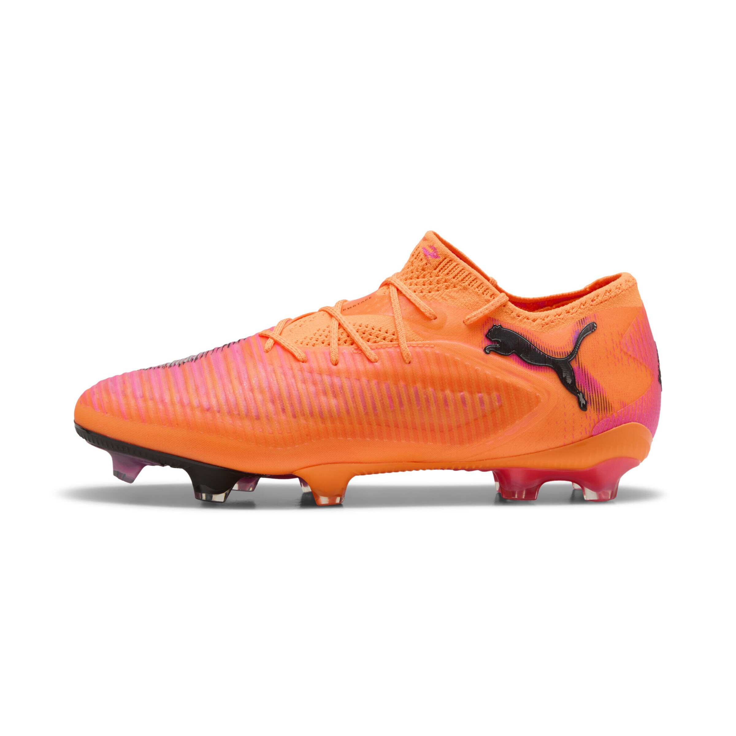 PUMA Soccer shoe 'Future 8 Ultimate' in Orange / Pink / Black / Silver, Item view