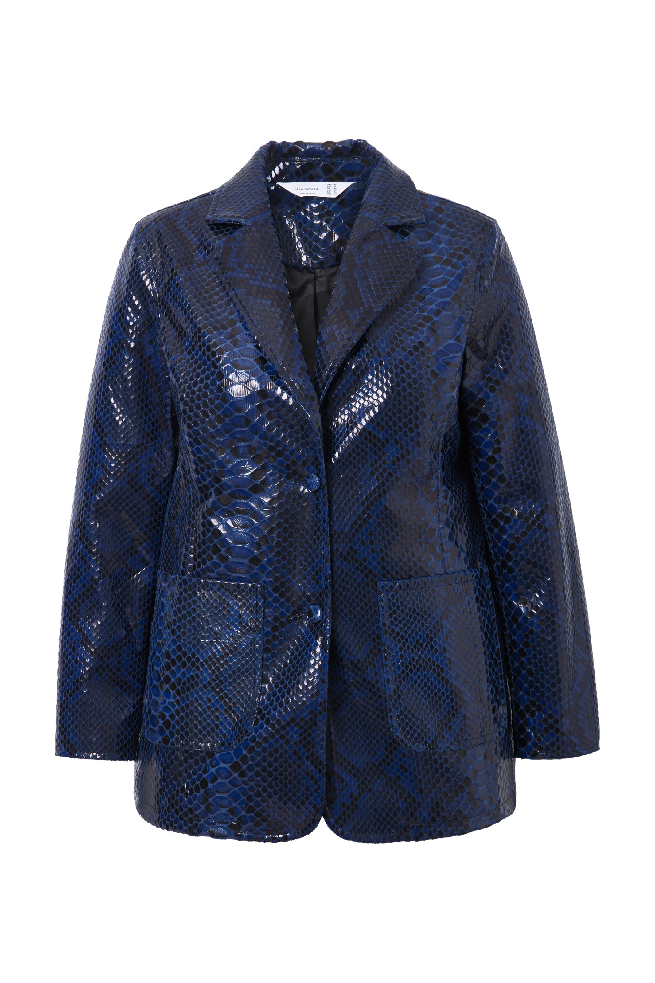 MIAMODA Blazers in Blauw: voorkant