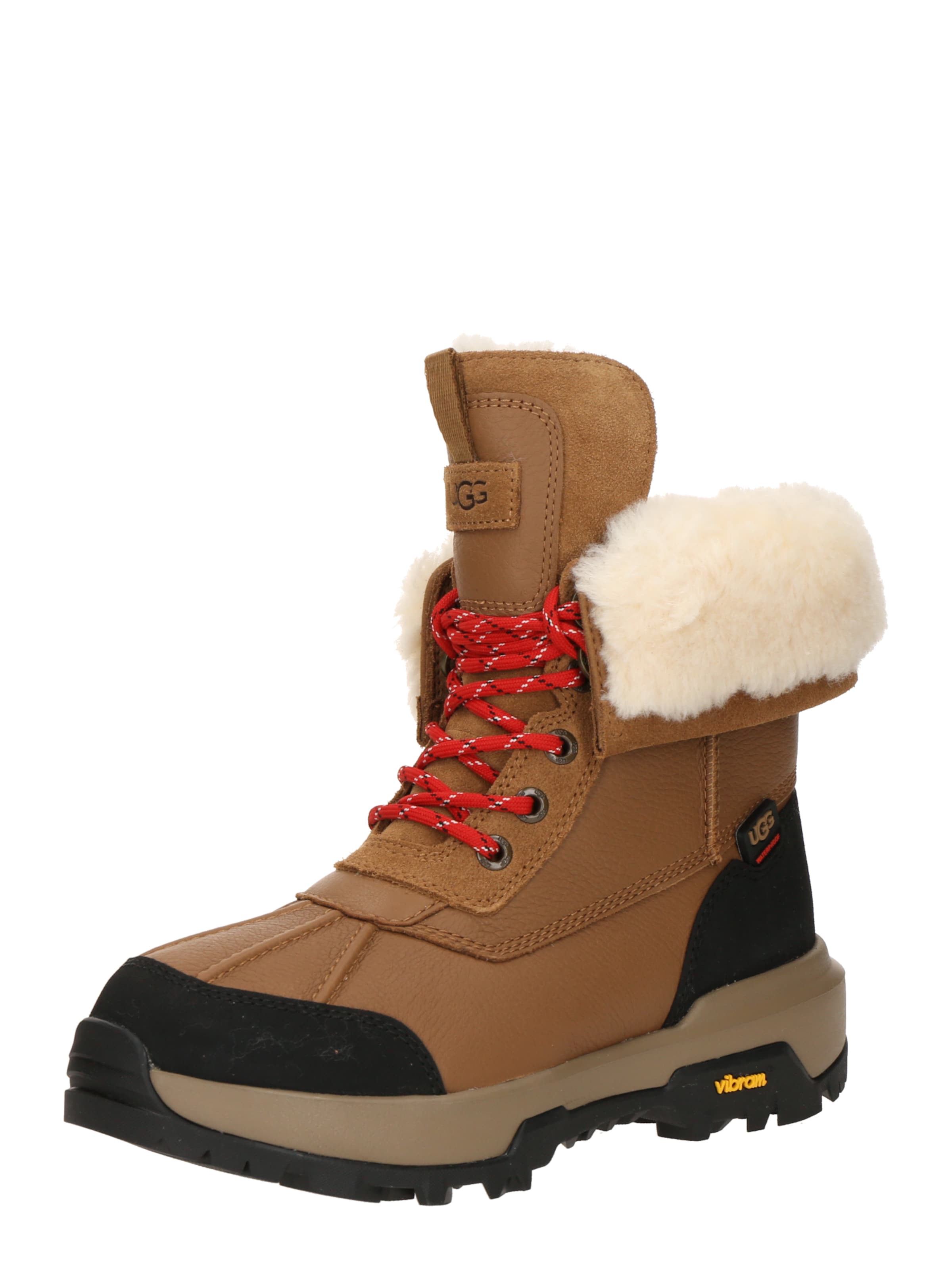 UGG - Botim com fivela 'Adirondack XXV' em castanho: frente