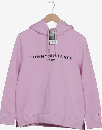TOMMY HILFIGER Sweatshirt & Zip-Up Hoodie in M in Purple: front