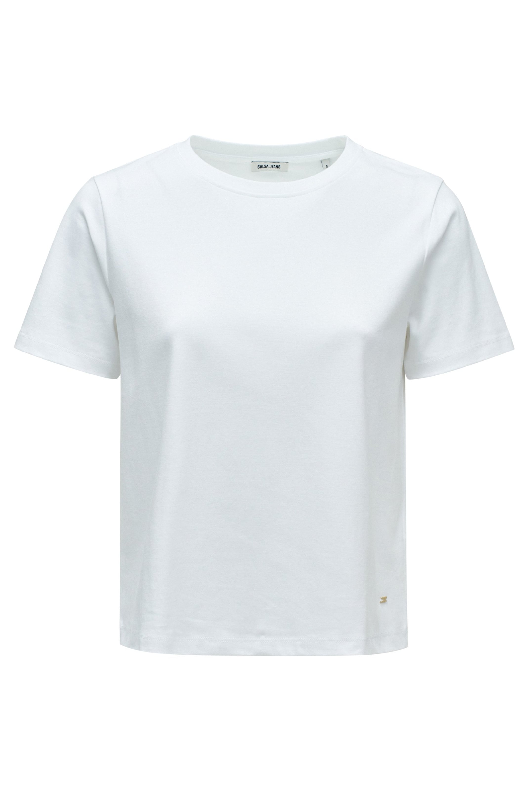 Salsa Jeans Shirt in Wit: voorkant