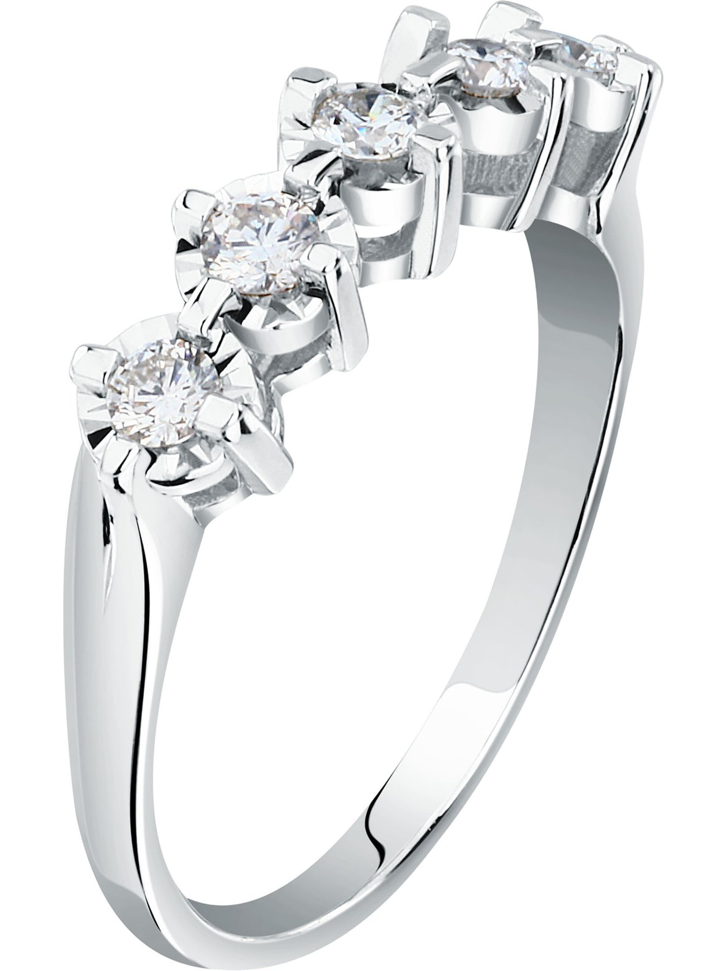 CHRIST Ring in Silber: Vorderseite