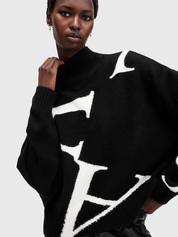 Pulover 'A STAR' de la AllSaints pe negru