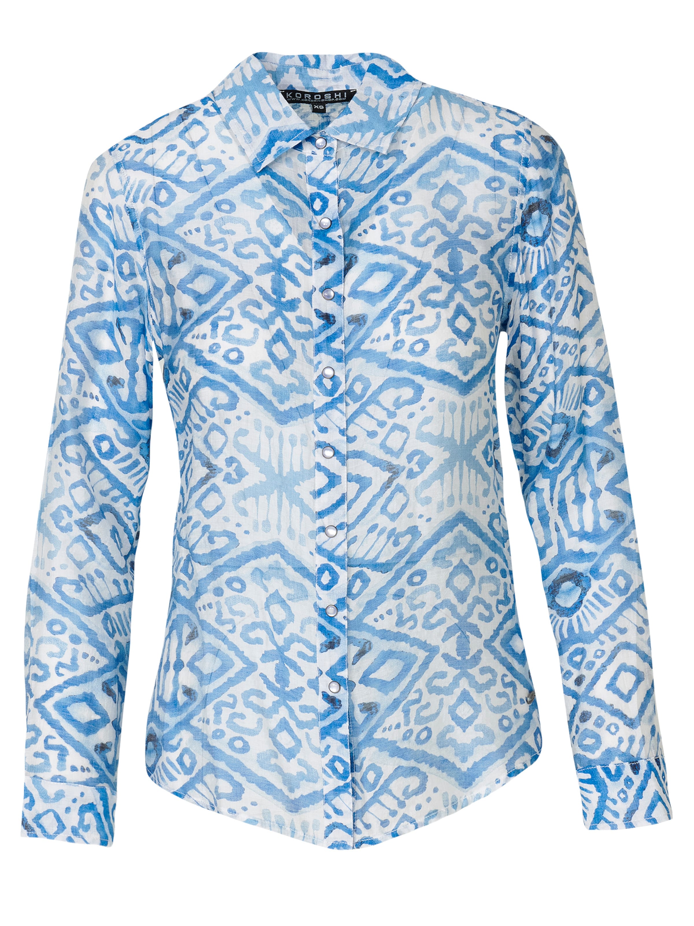 Bluză de la KOROSHI pe albastru: față