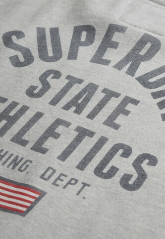 Superdry Sweatshirt 'Athletic Essentials' in Grijs
