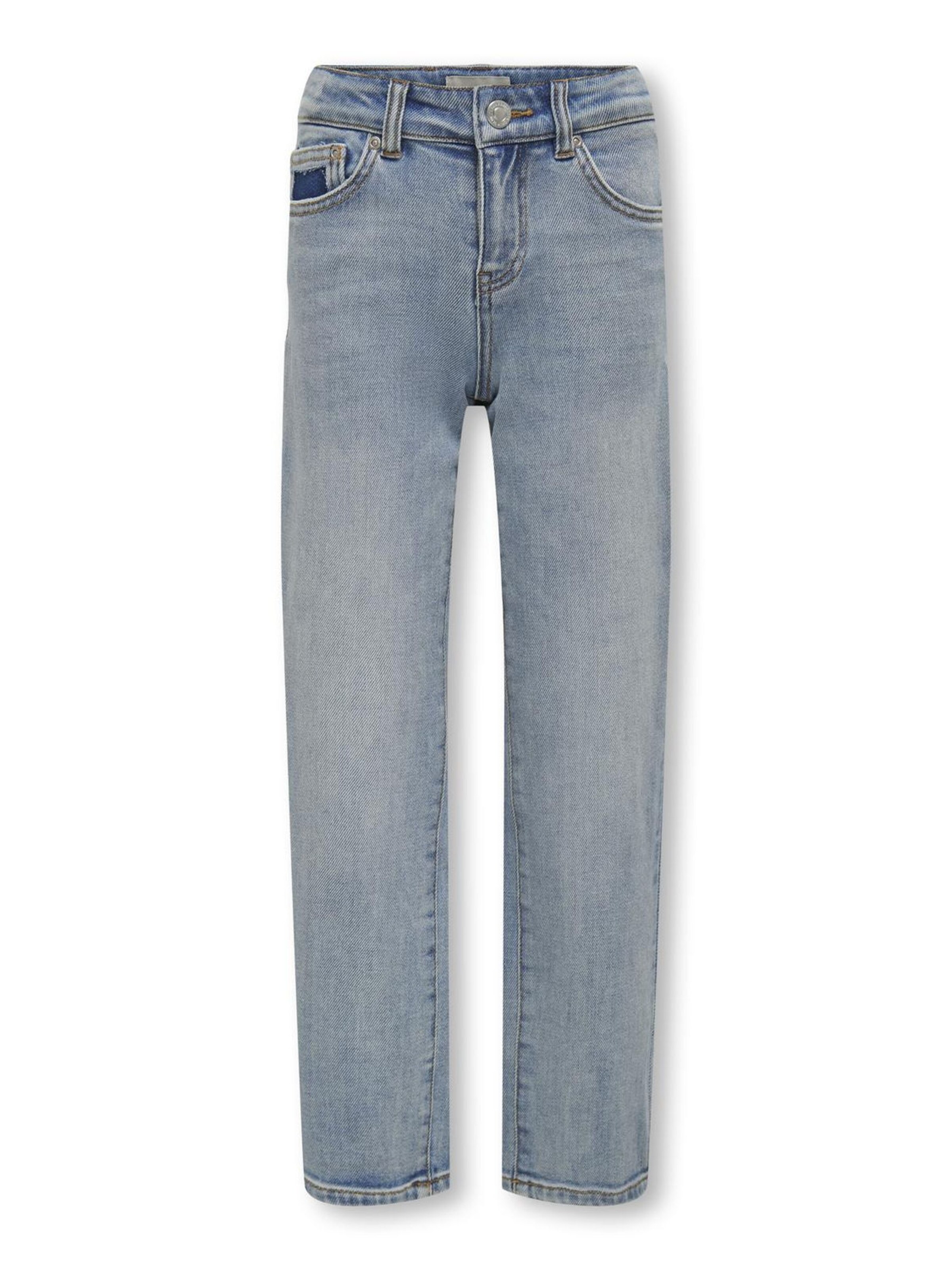 ONLY GIRLS Loosefit Jeans 'MEGAN' in Blau: Vorderseite